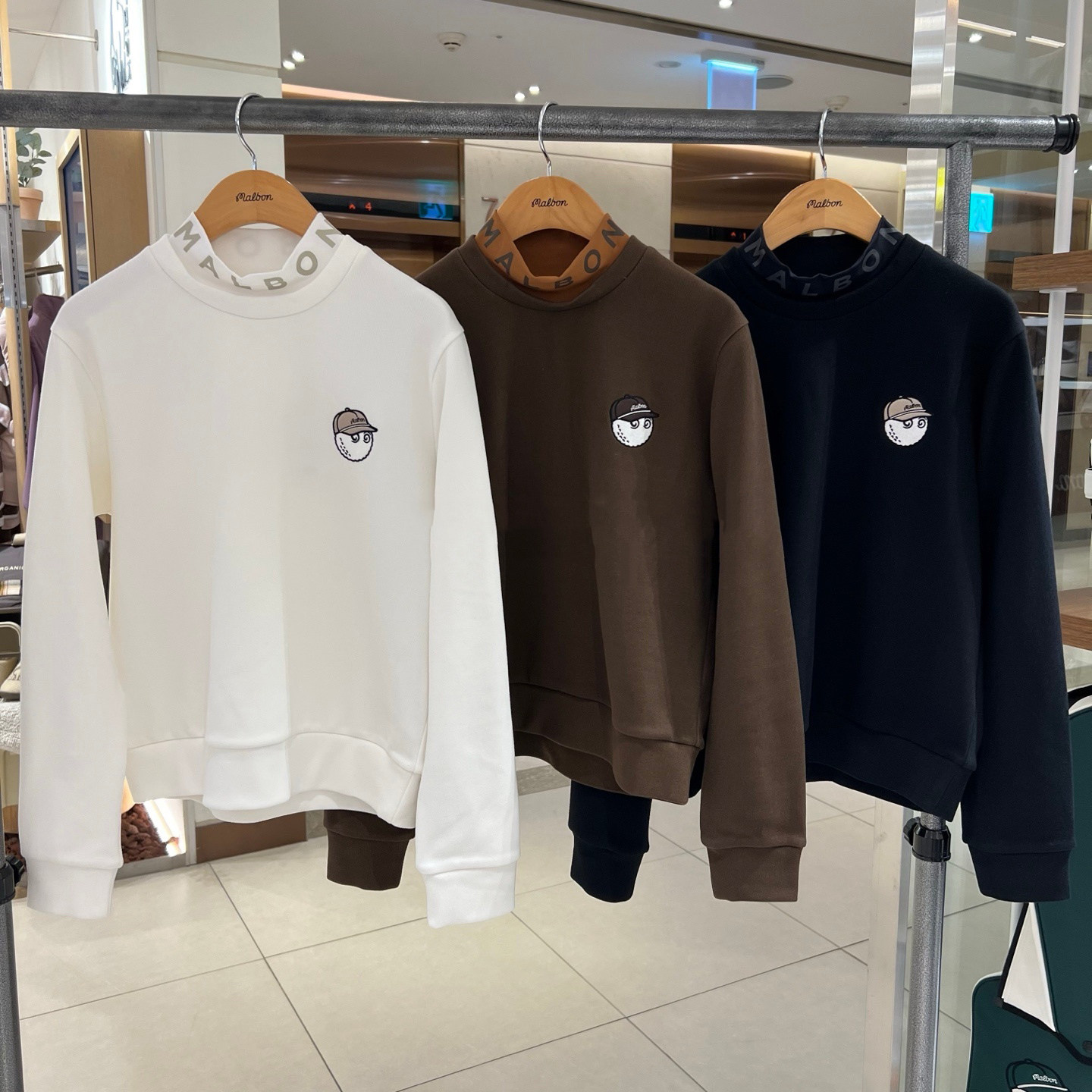 女士golf卫衣2025秋冬高尔夫服装新款标志半高领长袖休闲百搭上衣,运动/瑜伽/健身/球迷用品,高尔夫上装,淘宝优惠券,粉丝福利购,淘宝优惠卷