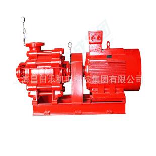 上海连成泵业XBD-D电动消防泵组系卧式多级离心泵XBD28/90-D