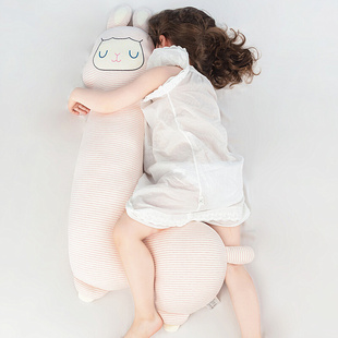 纯棉可爱羊驼玩偶公仔毛绒玩具儿童安抚睡觉抱枕超软孕妇夹腿大号
