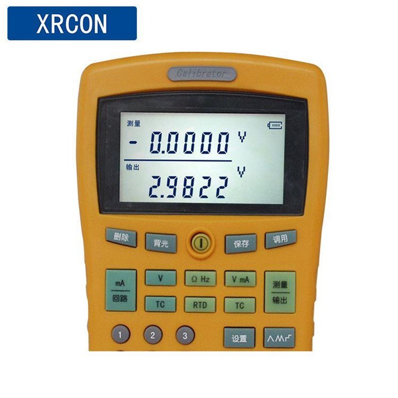 多功能过程校验仪 高精度手持式信号发生器 热电偶热电阻电流电压