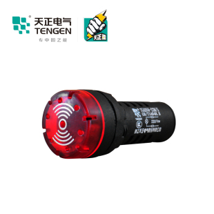 22SM闪光报警器220V24V开孔22 22MRS声光蜂鸣器AD16 天正 TGAD56