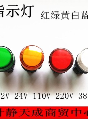 指示灯 XB2-BVB3C BVB5C 2B2BA3C 220V380V 24V 直径22 红绿黄白