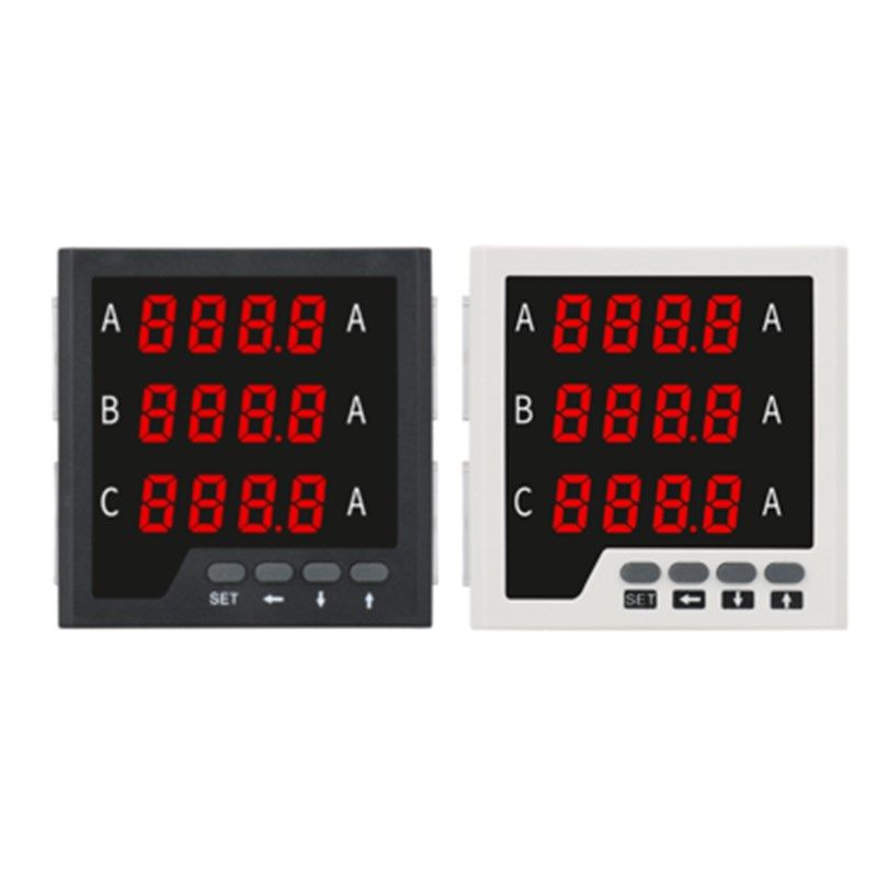 三相数显电流表液晶电压表 可加485通讯开关量模拟量输出支持定做