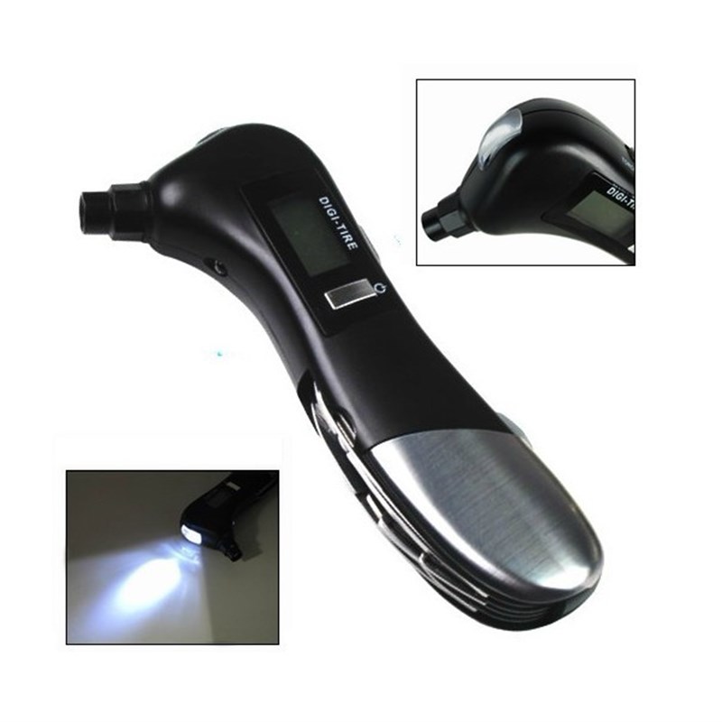 包邮多功能汽车胎压计胎压表车用轮胎气压表胎压监测器数显胎压计