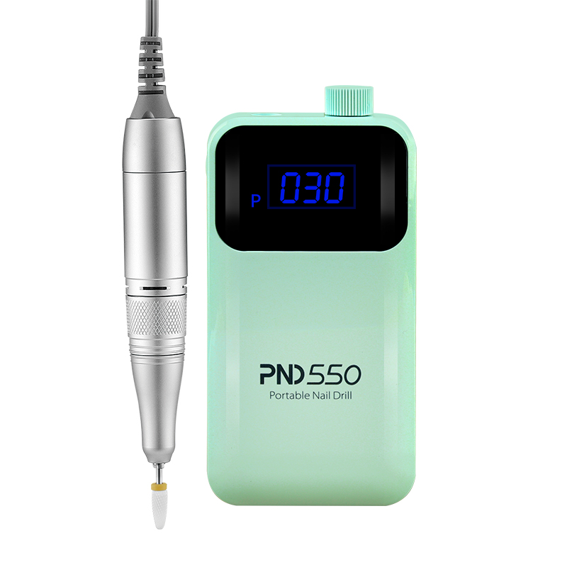 美甲打磨机PND550高端小型便携电动卸甲机修指甲去死皮修甲磨甲器