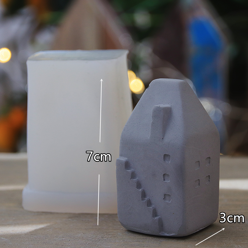 香薰石膏粉模型硅胶模具狮子鸟熊水泥混凝土蜡烛车载装饰手办礼