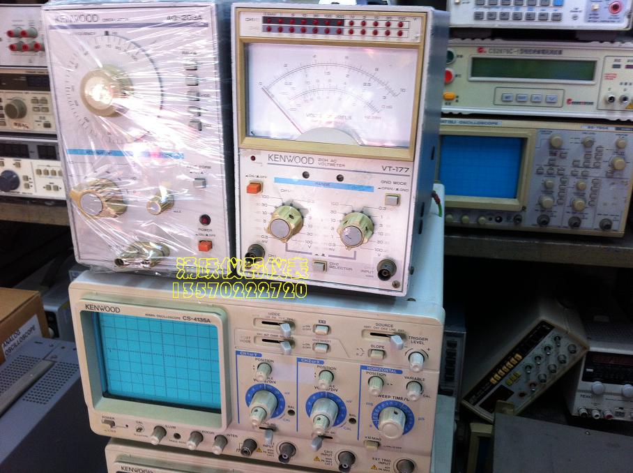 20MHZ示波器+音频信号发生器+双通毫伏表 健伍音频测试三件套
