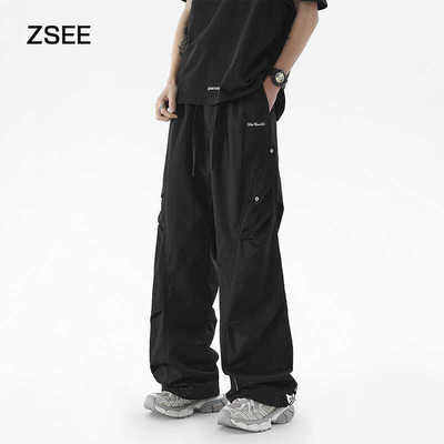 ZSEE夏季新款工装伞兵裤子男