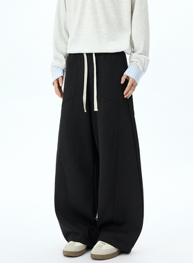 ZSEE卫裤男秋季新款宽松阔腿直筒休闲裤美式潮牌百搭显瘦运动长裤