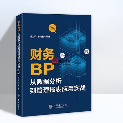正版保证 彩印版 财务BP从数据分析到管理报表应用实战 业财融合 会计 财务bp