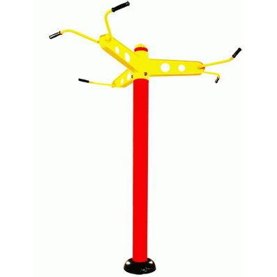 上肢牵引器室外健身器材小区广场公园LD-E027三人引体训练器