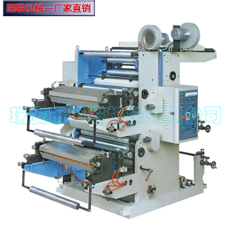 专业供应2色一米印刷机1000mm印刷机柔性凸版印刷机技术支持