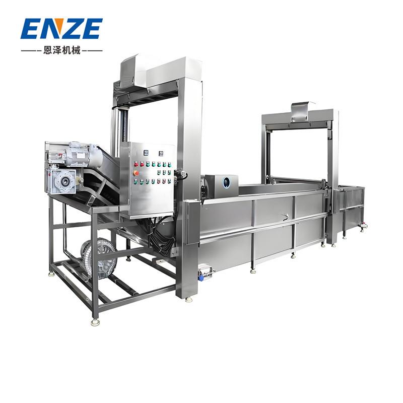 冻盘鸭脖全自动化冰机鸭翅鸭头恒温水解冻机冻海鲜冻鱼肉解冻设备