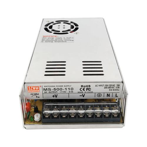 MS-500W-12V24V36V48V110V足功率开关电源220V交流转直流350w电源