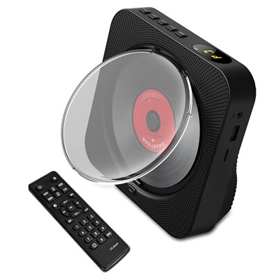 工厂 桌面充电CD机便携多功能光盘蓝牙音响CD播放器节日礼物