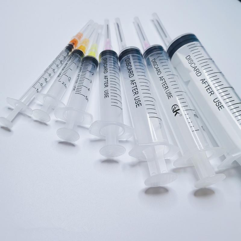 一次性塑料针筒无菌针管独立包装1/2.5/5/10/20/30/50ML注射器