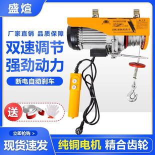 修电葫芦 微型电动葫芦220V小吊机家用1吨小型建筑装