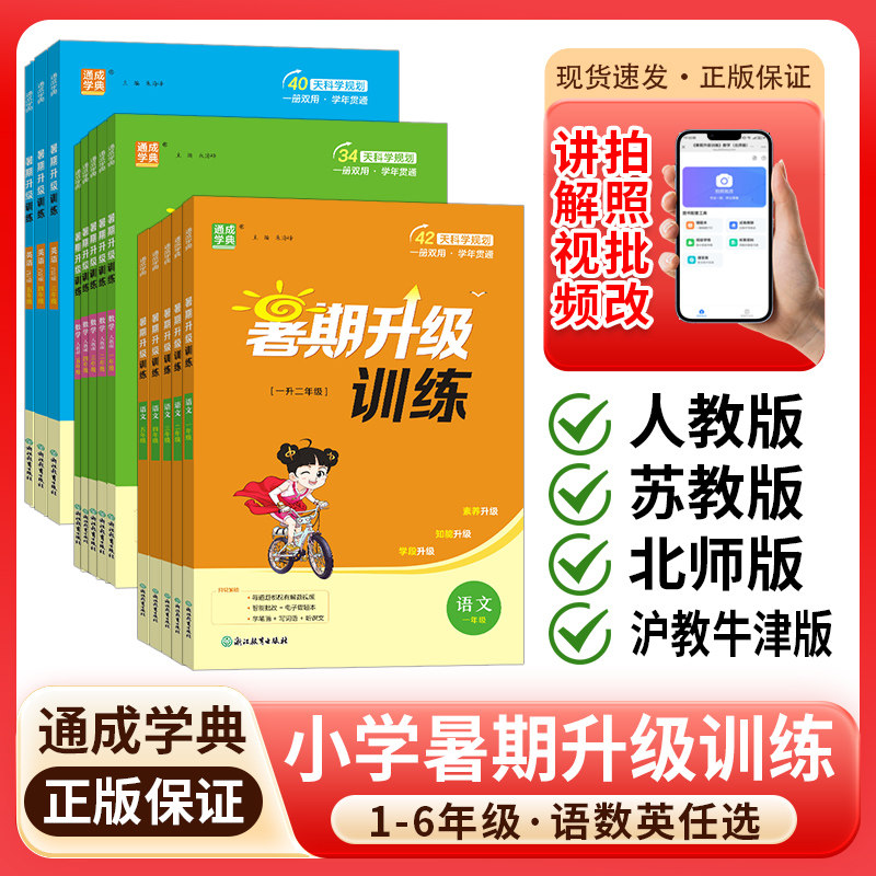 2026暑期升级训练小学