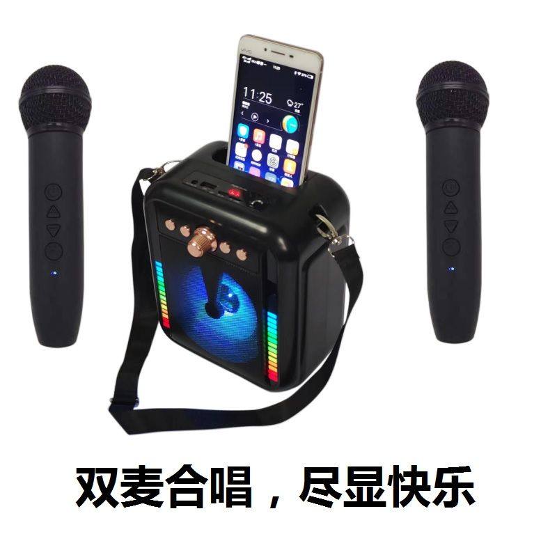 无线话筒广场跳舞挎包式教学扩音器户外收付款播报超大音蓝牙音箱