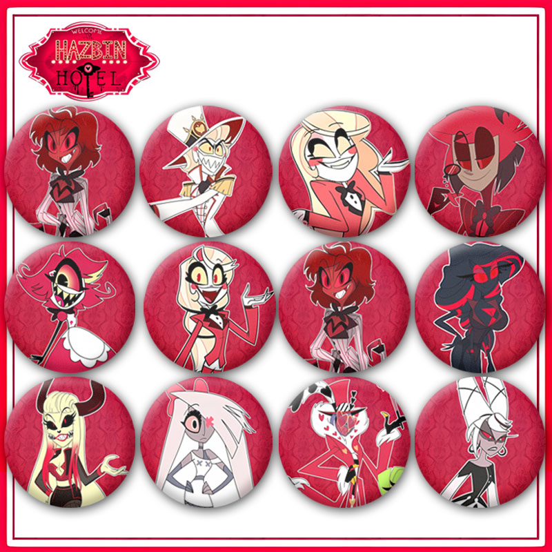 地狱客栈二次元周边动漫吧唧胸章