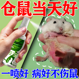 仓鼠皮肤病专用喷剂药神仙水金丝熊真菌感染止痒抑菌皮癣红肿脱毛