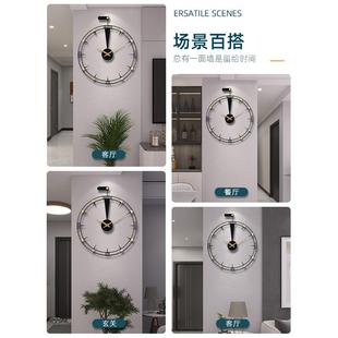 现代简约挂钟客厅轻奢家用创意挂墙时钟个性 饰艺术钟表 时尚 网红装