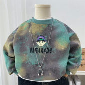 外穿长袖 酷飒长袖 T恤 痞帅风上衣小男孩宝宝秋装 男童卫衣春秋新款