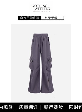 【现货】NOTHING WRITTEN夏季新款工装裤 速干防晒UPF50+阔腿裤