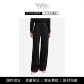 羊毛复合针织内里起绒阔腿裤 WRITTEN加绒阔腿裤 现货 NOTHING