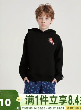 NIKE耐克男大童套头针织运动卫衣JD2532036GS-003