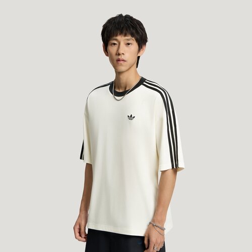 adidas阿迪达斯三叶草男子OVSZ TEE U运动休闲短袖T恤KT7777