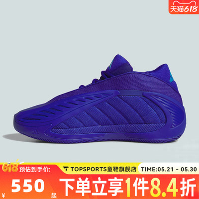 adidas阿迪达斯男女ANTHONY EDWARDS 2运动训练篮球鞋JQ9501