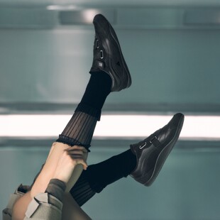 adidas阿迪达斯女子FOS城市机能芭蕾舞风运动鞋休闲鞋JQ9388