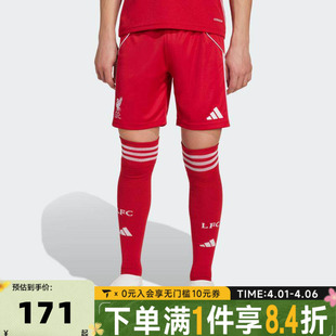 adidas阿迪达斯男大童LFC SHO Y针织运动短裤 JV6441