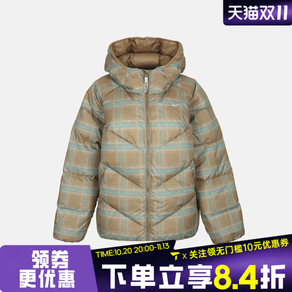 滔搏NIKE耐克女子AS SF DWN HD JKT AOP运动休闲羽绒服IX4700-297