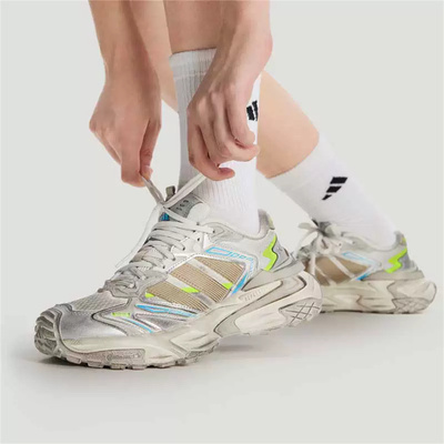 adidas阿迪达斯男女XLG STORM EDGE轻机甲运动老爹鞋休闲鞋JQ1667