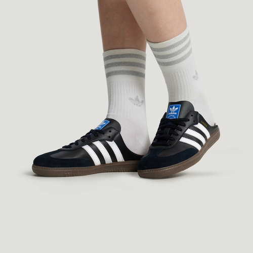 直播adidas阿迪达斯三叶草男女SAMBA OG MULE W运动休闲鞋LB3815