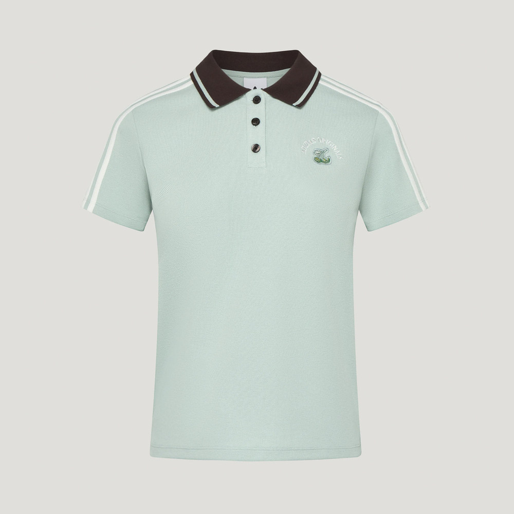 滔搏adidas阿迪达斯三叶草女子SPORTS POLO运动休闲短袖T恤LD5570