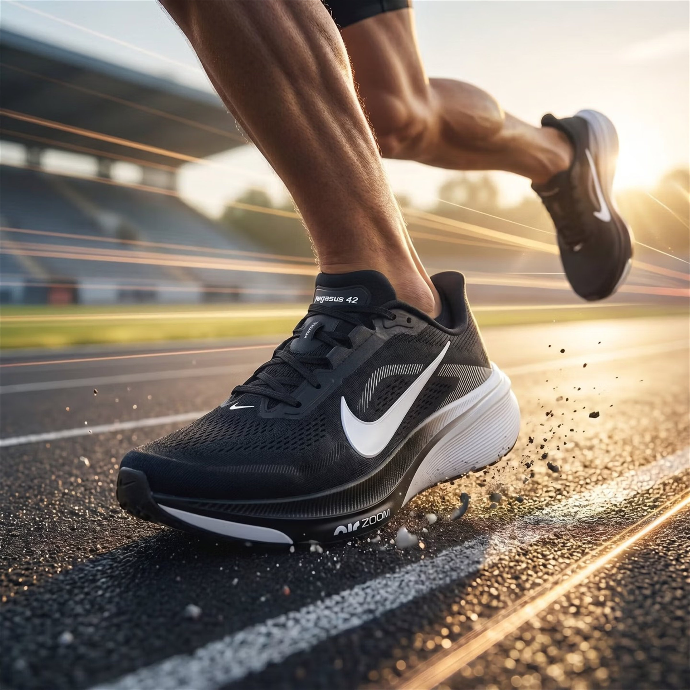 NIKE耐克男子AIR ZOOM PEGASUS 42飞马运动训练跑步鞋IB1873-001