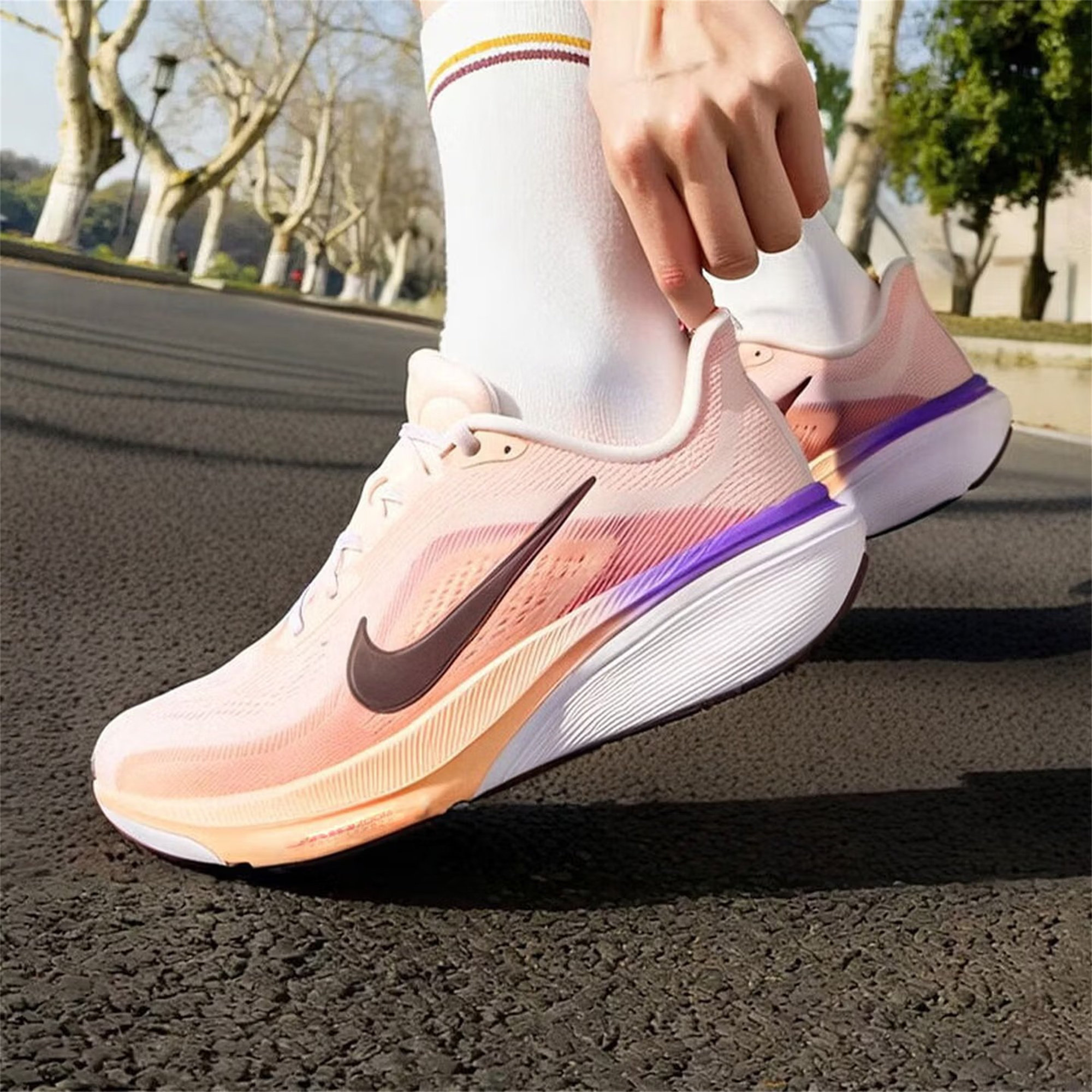 NIKE耐克女子 AIR ZOOM PEGASUS 42飞马运动训练跑步鞋IB1881-113