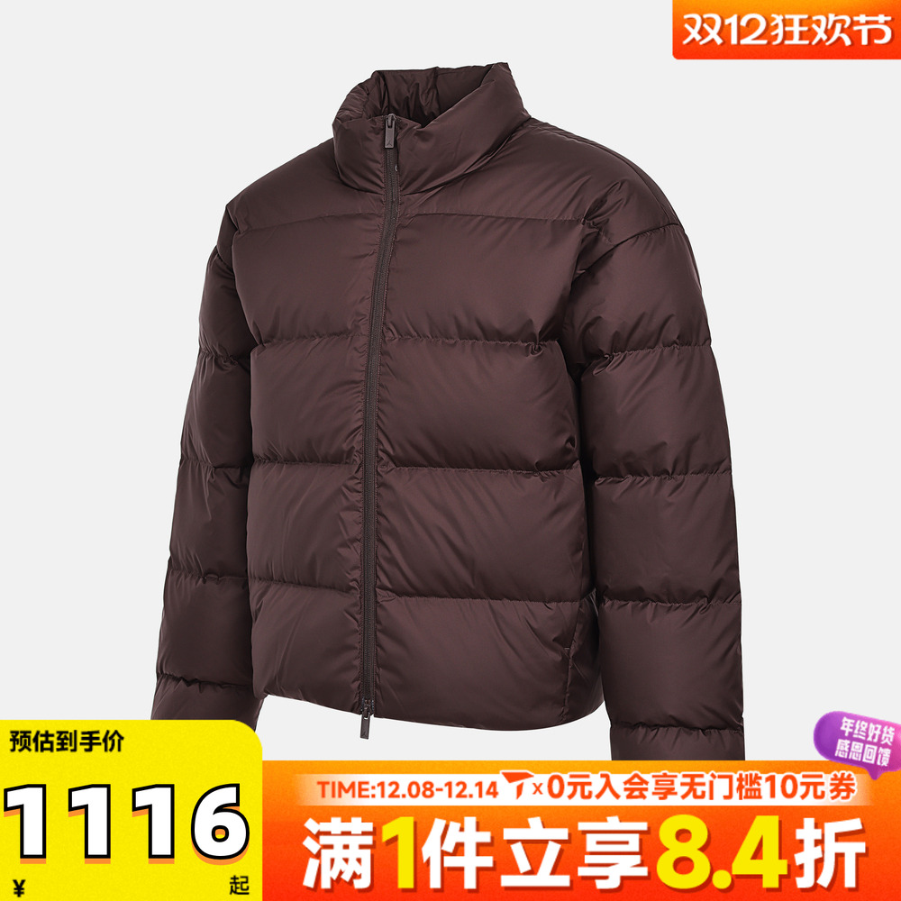 NIKE耐克男子jordan运动休闲保暖立领羽绒服外套IF4260-237