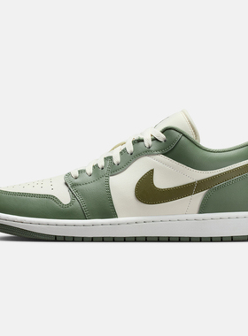 NIKE耐克男子AIR JORDAN 1 LOW运动训练篮球鞋553558-300