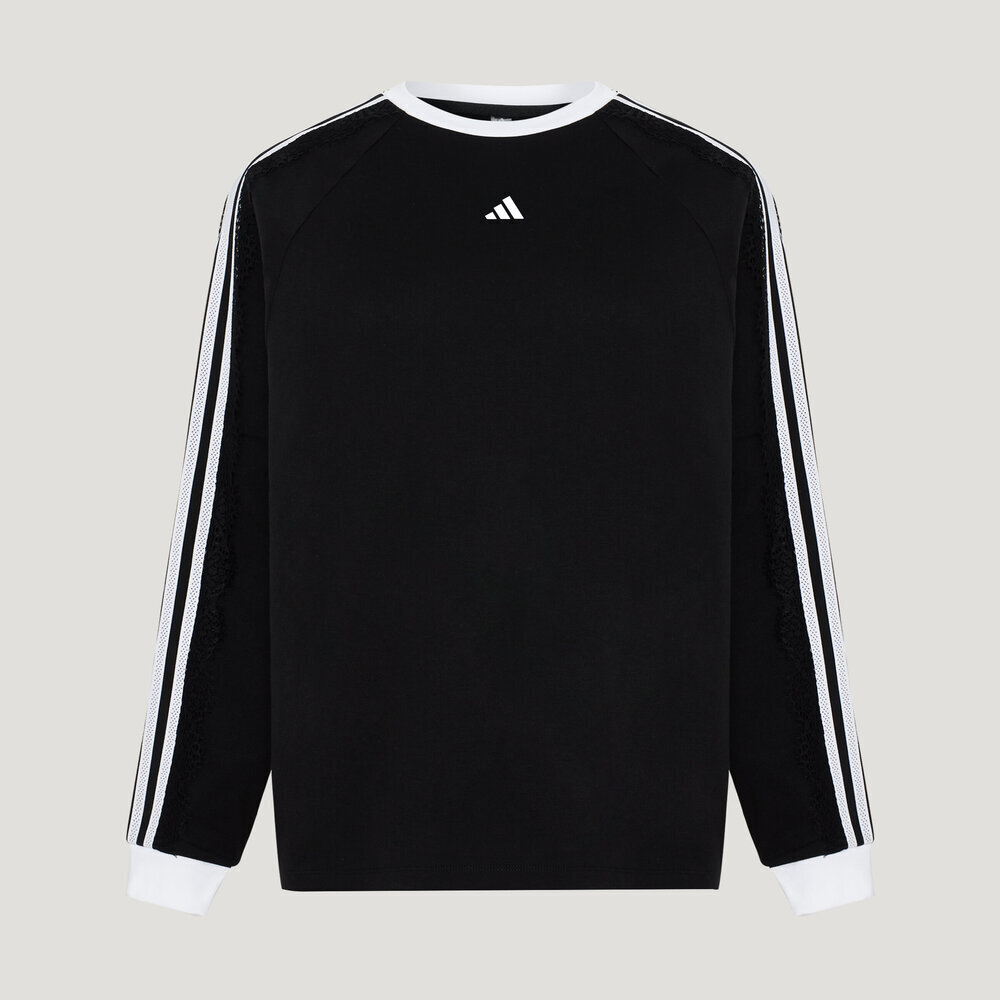 滔搏adidas阿迪达斯女子DCE BF LS TEE运动休闲长袖T恤LD8222