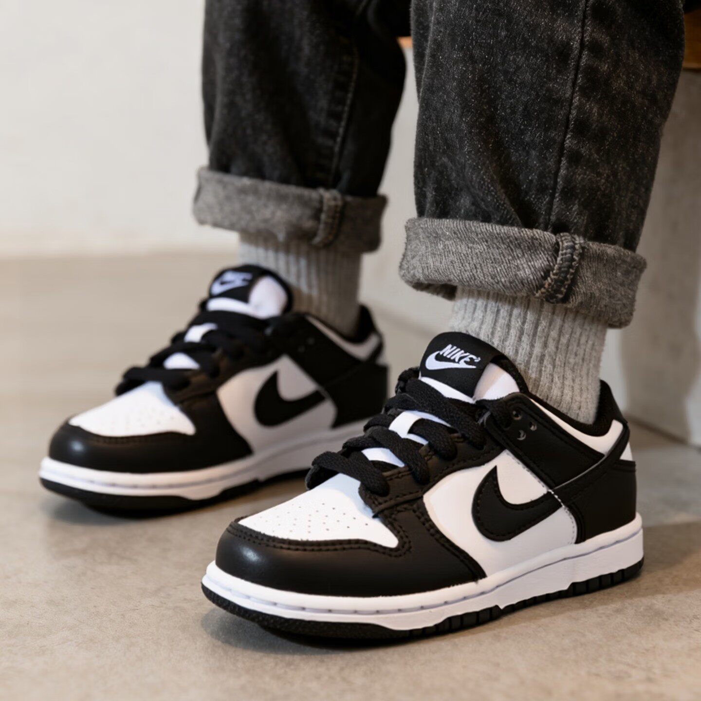 NIKE耐克男小童鞋DUNK LOW 儿童运动鞋休闲鞋板鞋CW1588-100