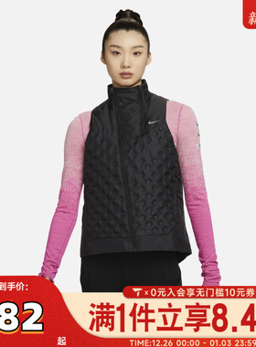 NIKE耐克女子TFADV RPL AEROLOFTVEST运动休闲羽绒马甲FB7607-010