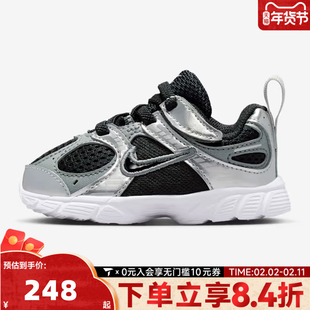 NIKE耐克童鞋幼婴童学步0~4岁女童宝宝鞋子男童休闲鞋HQ6413-001