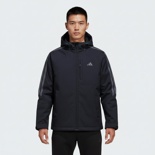 滔搏adidas阿迪达斯男子TH SOFTSHELL JK运动健身夹克外套KR2498