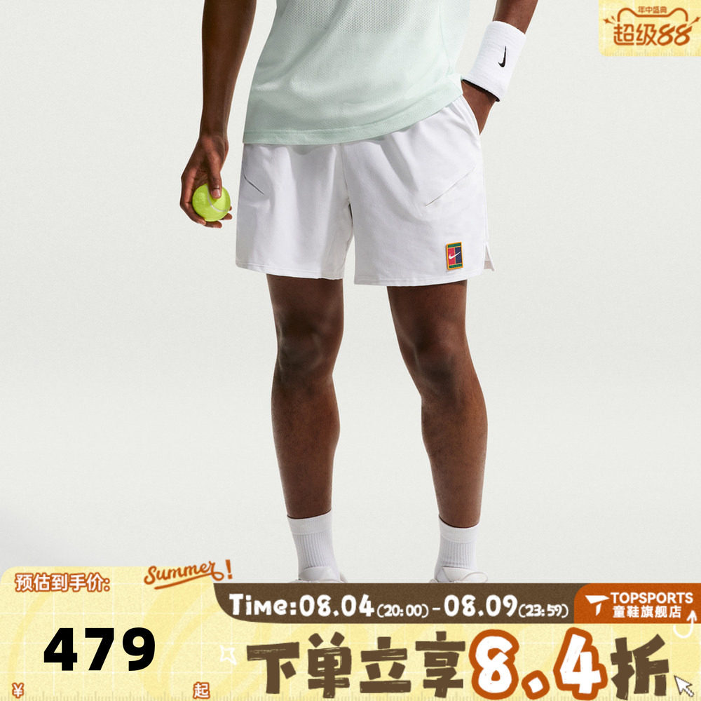 NIKE耐克男子AS NKCT DF SLAM SHORT LN运动休闲短裤IB1044-100