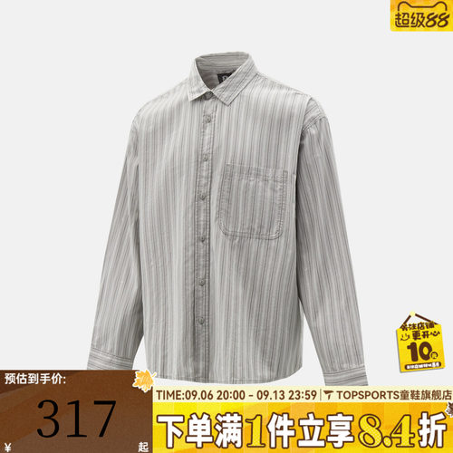 VANS范斯男子Vans X Rowan Stripe运动休闲长袖衬衫VN000ZY5LTG