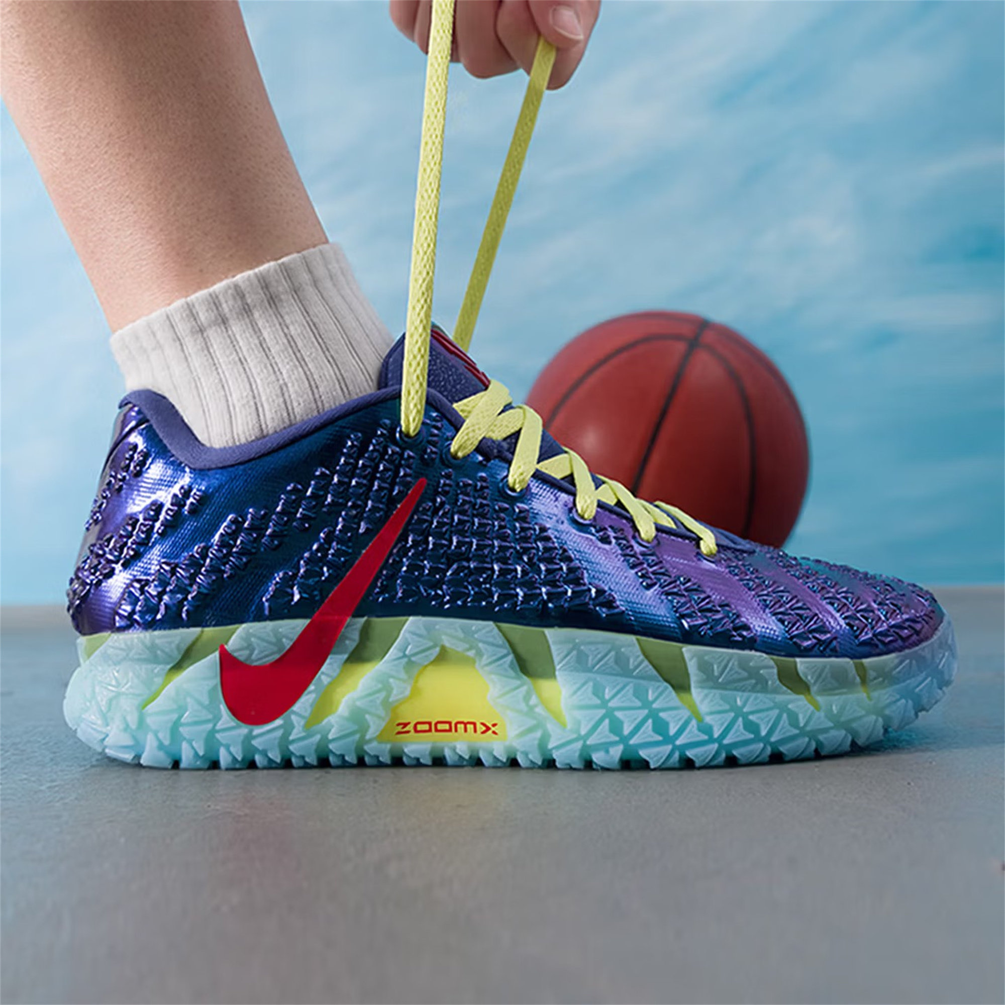 NIKE耐克男子JA 3 UNCLE PHIL EP莫兰特运动训练篮球鞋IH1099-400